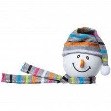 Tenna Tops Snowman Antenna Topper (Grey) / Cute Dashboard Accessory 